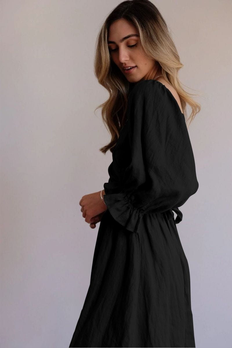 Tana | FRANSE JURK MET RUFFLES