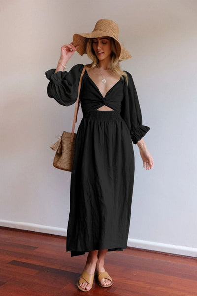 Tana | FRANSE JURK MET RUFFLES