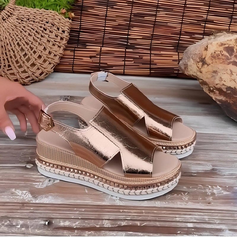 Emberly - Wedge Platform Orthopedische Sandalen