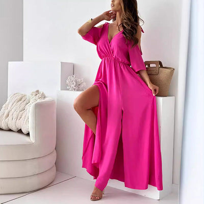 Velvessa® | Midnight Allure Maxi Kjole