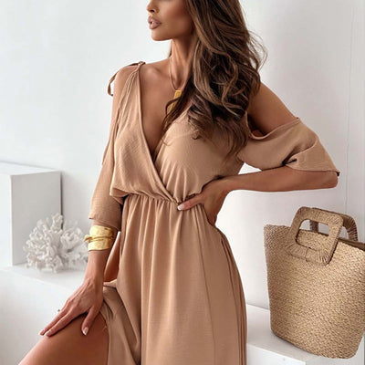 Velvessa® | Midnight Allure Maxi Kjole