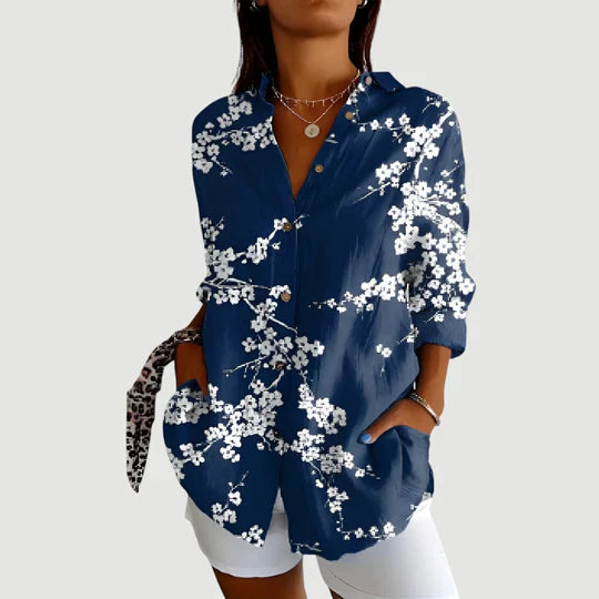 Ida™ blouse met kleurrijk design