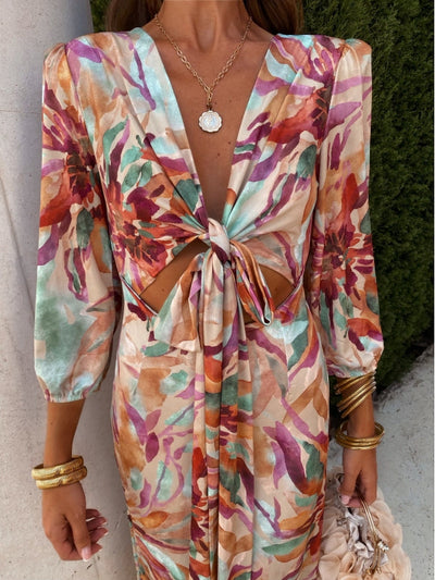 Danika | Elegante jurk met Cut-Out