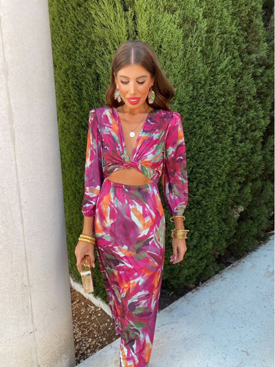 Danika | Elegante jurk met Cut-Out