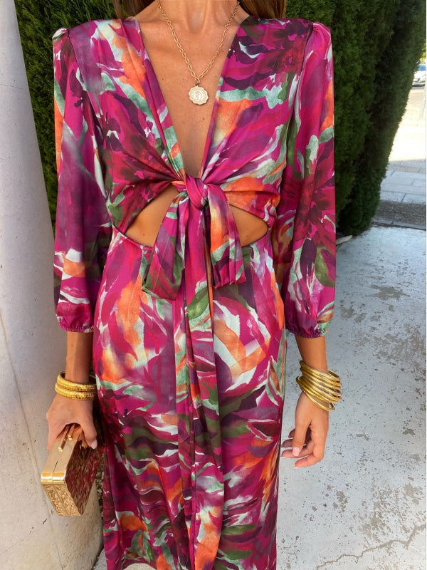 Danika | Elegante jurk met Cut-Out
